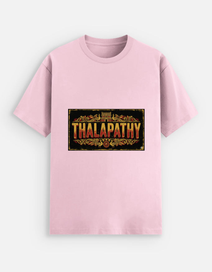 Thalapathy Grunge Typography Unisex Stretch T-Shirt