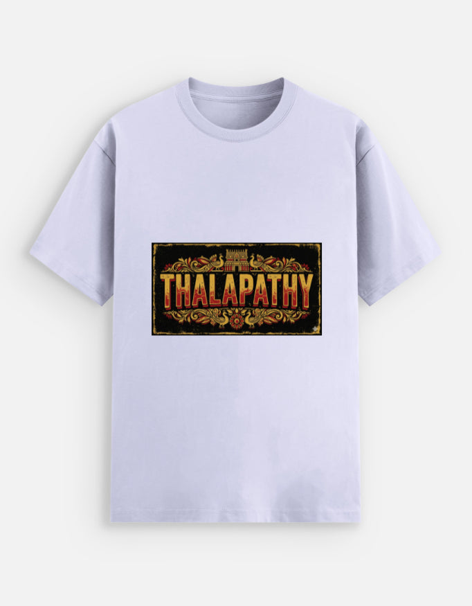 Thalapathy Grunge Typography Unisex Stretch T-Shirt
