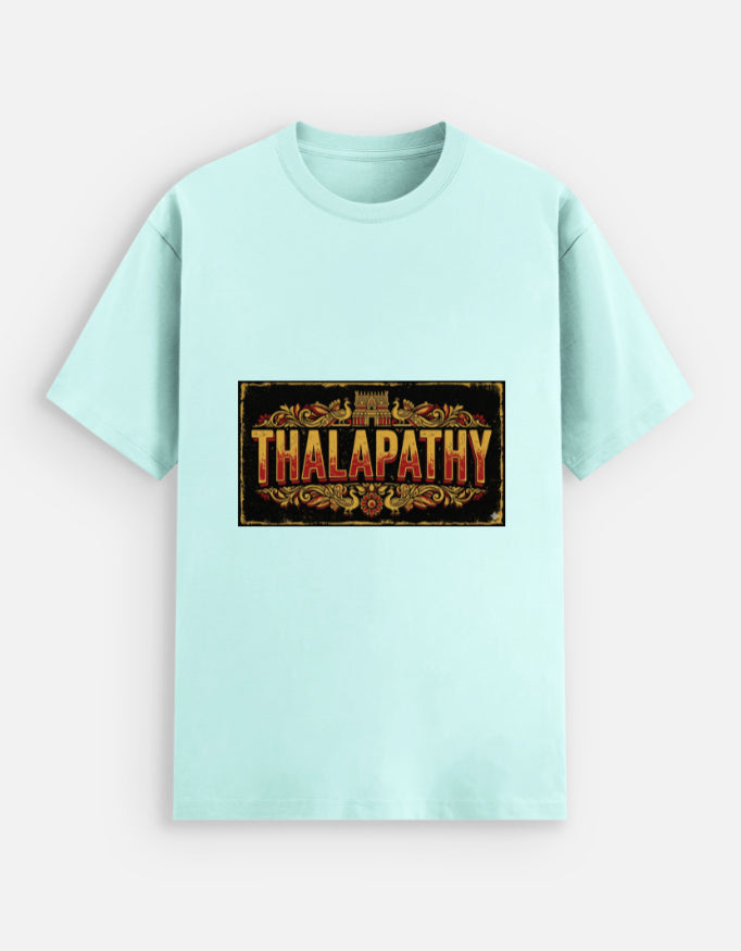 Thalapathy Grunge Typography Unisex Stretch T-Shirt